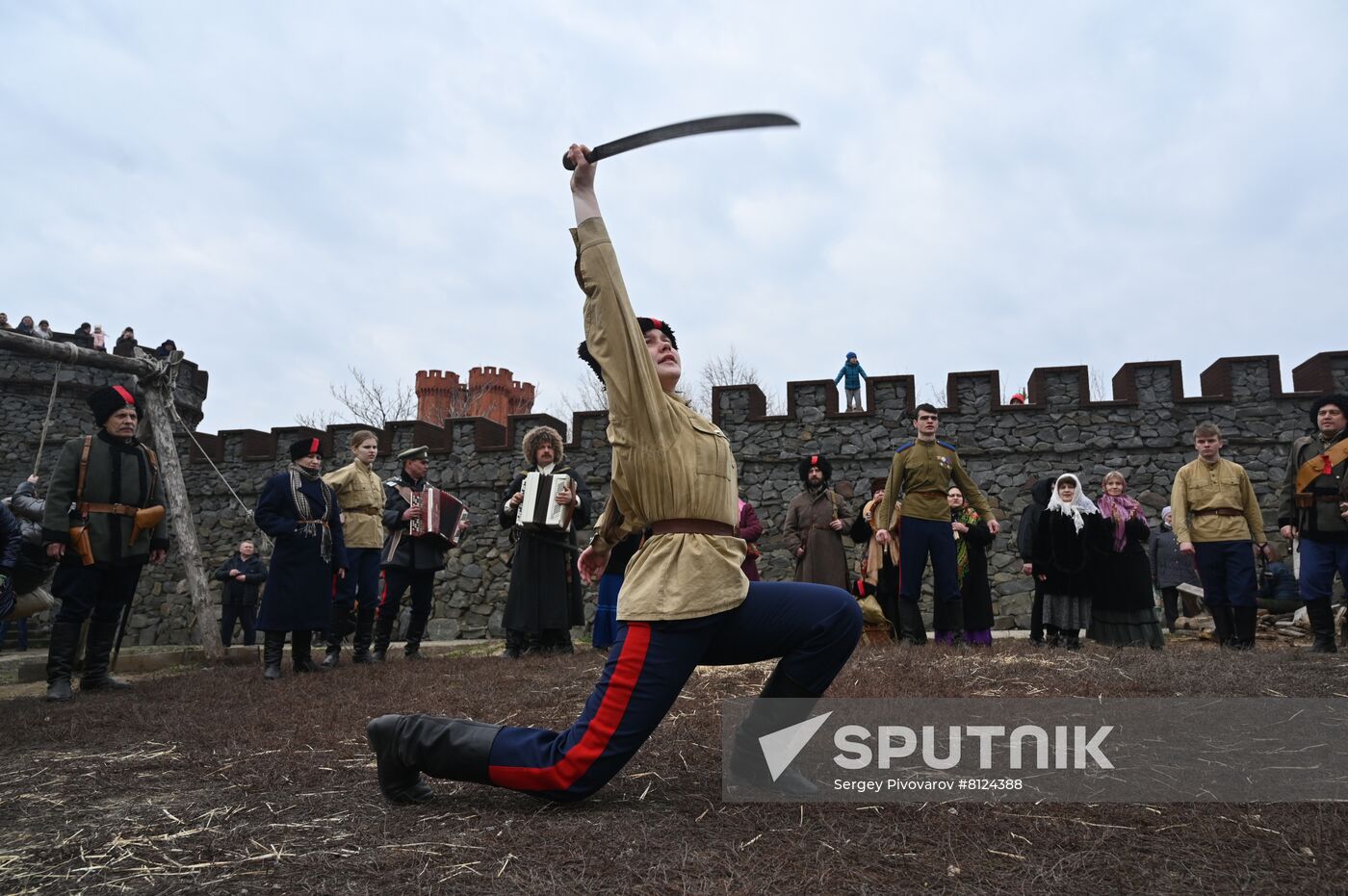 Russia Civil War Reenactment