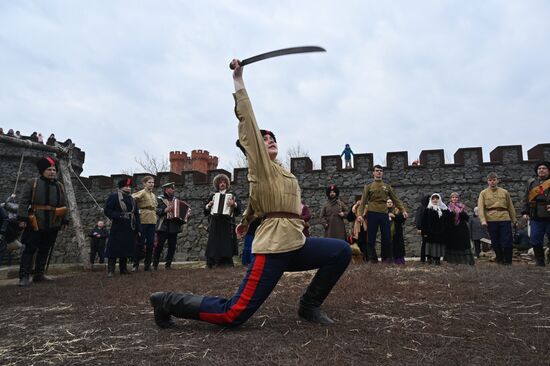 Russia Civil War Reenactment