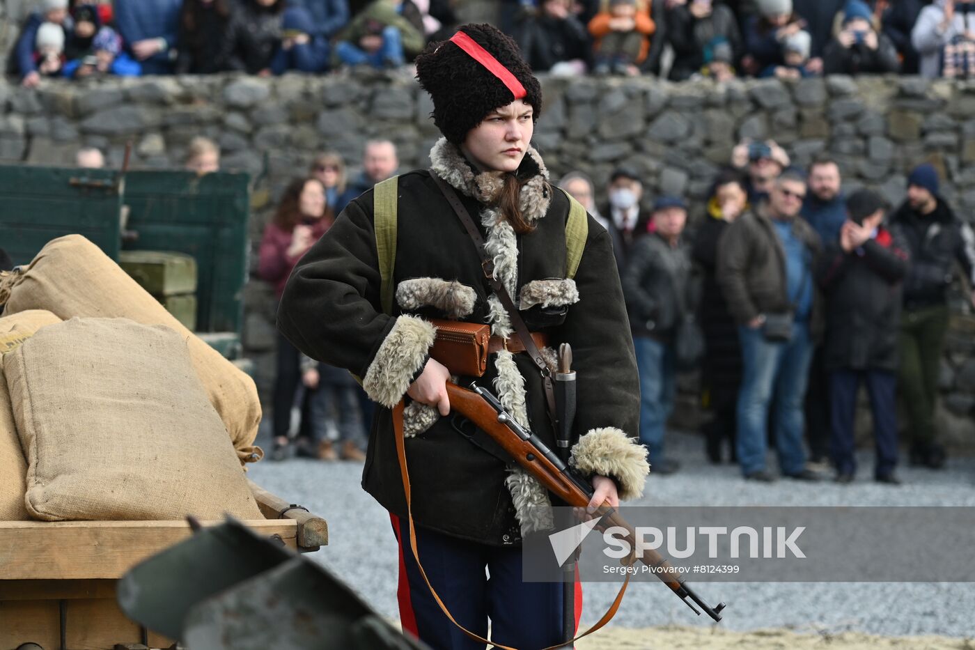 Russia Civil War Reenactment