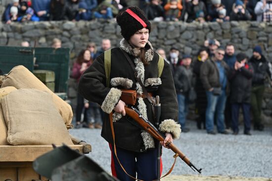 Russia Civil War Reenactment