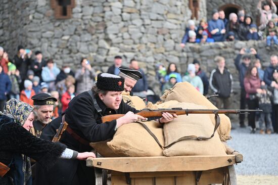 Russia Civil War Reenactment