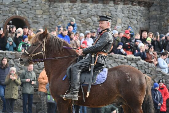Russia Civil War Reenactment