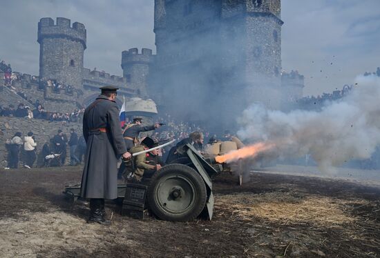 Russia Civil War Reenactment