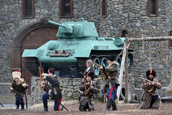 Russia Civil War Reenactment