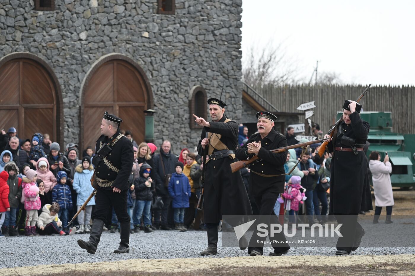 Russia Civil War Reenactment