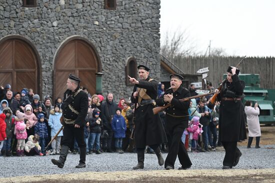 Russia Civil War Reenactment