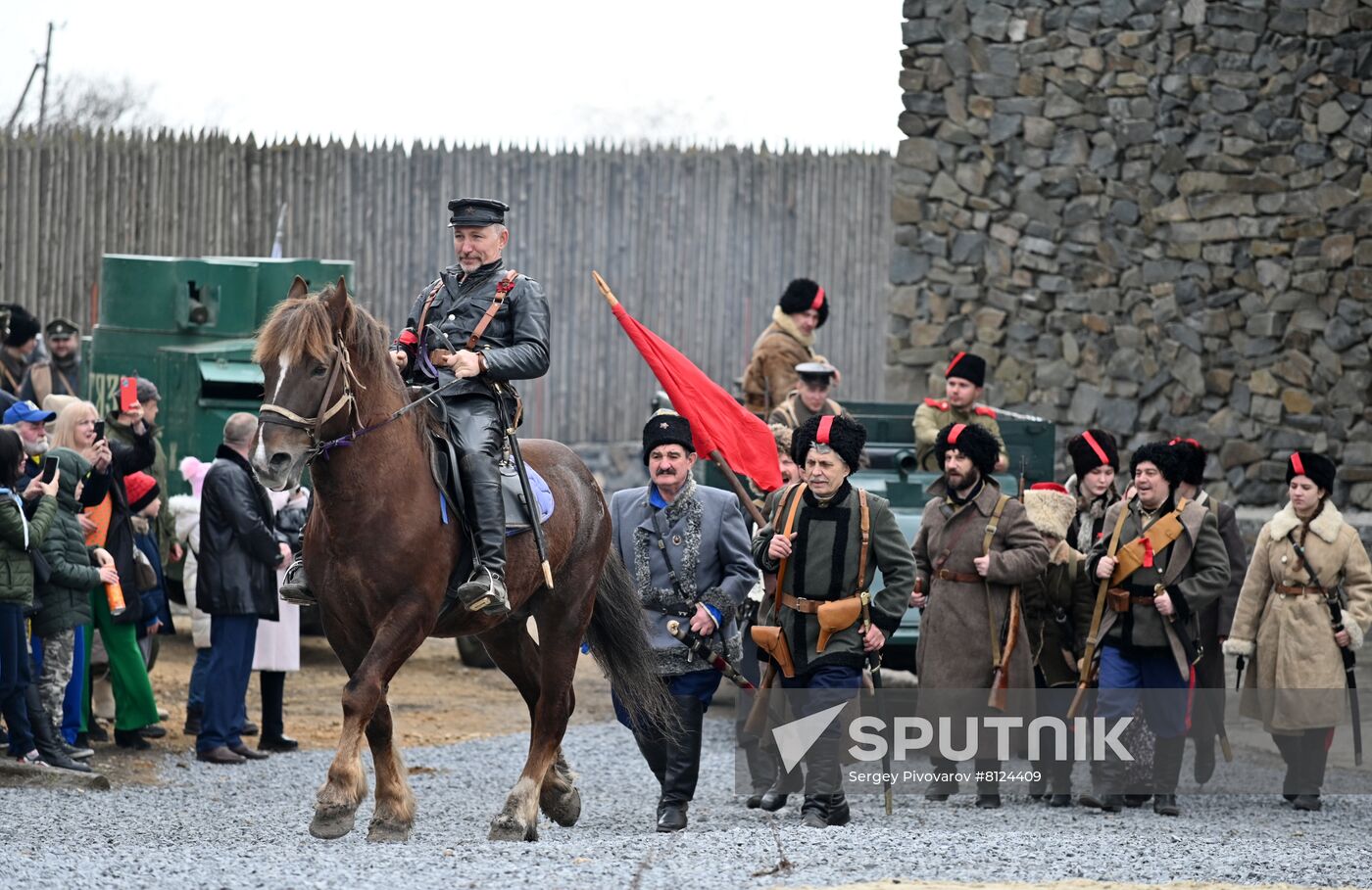 Russia Civil War Reenactment