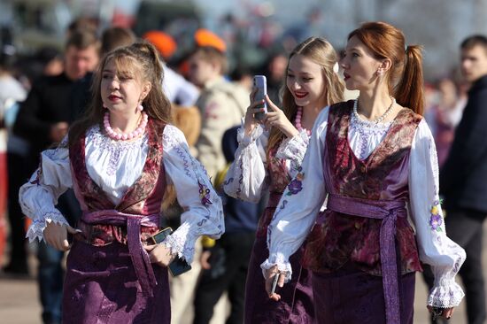 Russia Fatherland Defender Day