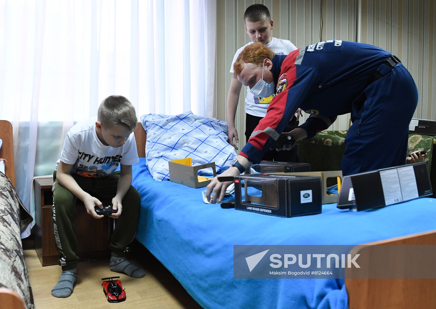 Russia LPR DPR Evacuees