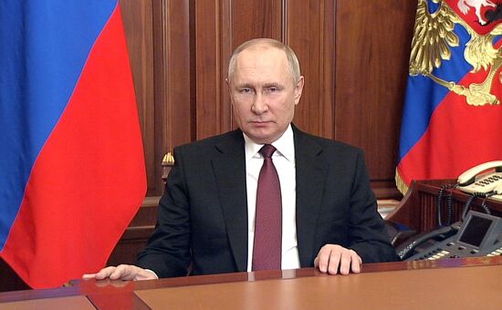Russia Putin Address