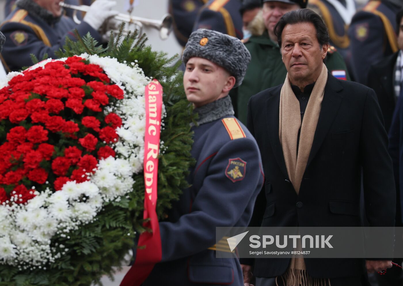 Russia Pakistan Wreath Laying