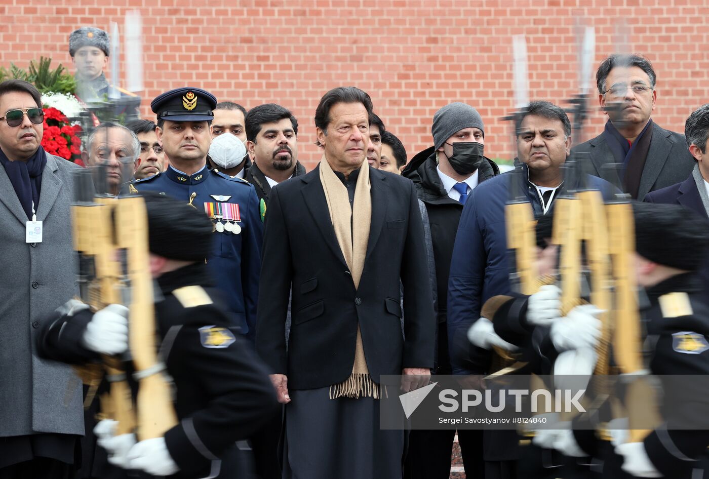 Russia Pakistan Wreath Laying