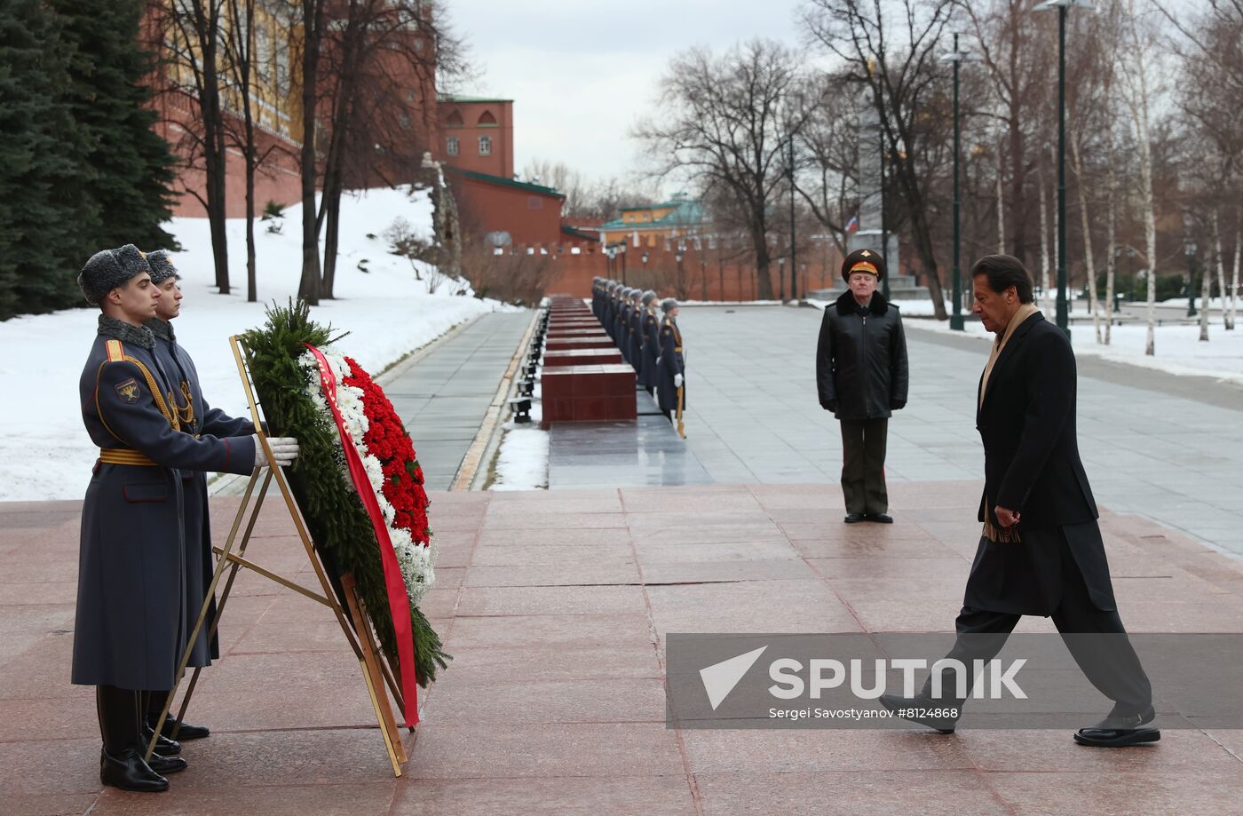 Russia Pakistan Wreath Laying