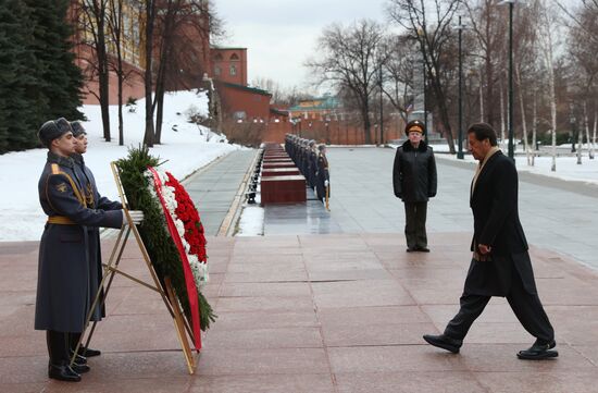 Russia Pakistan Wreath Laying