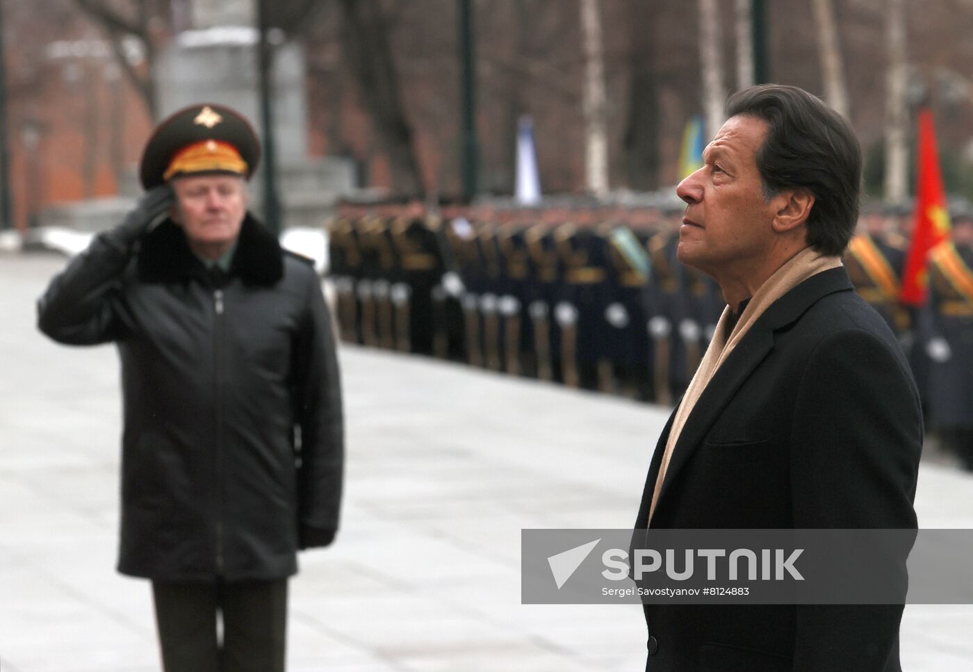 Russia Pakistan Wreath Laying