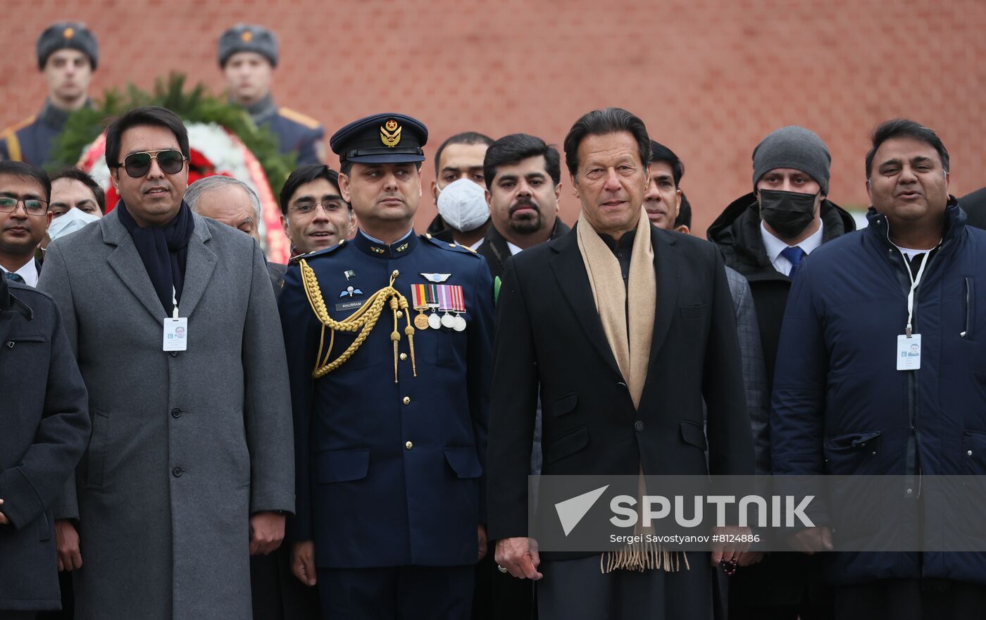 Russia Pakistan Wreath Laying