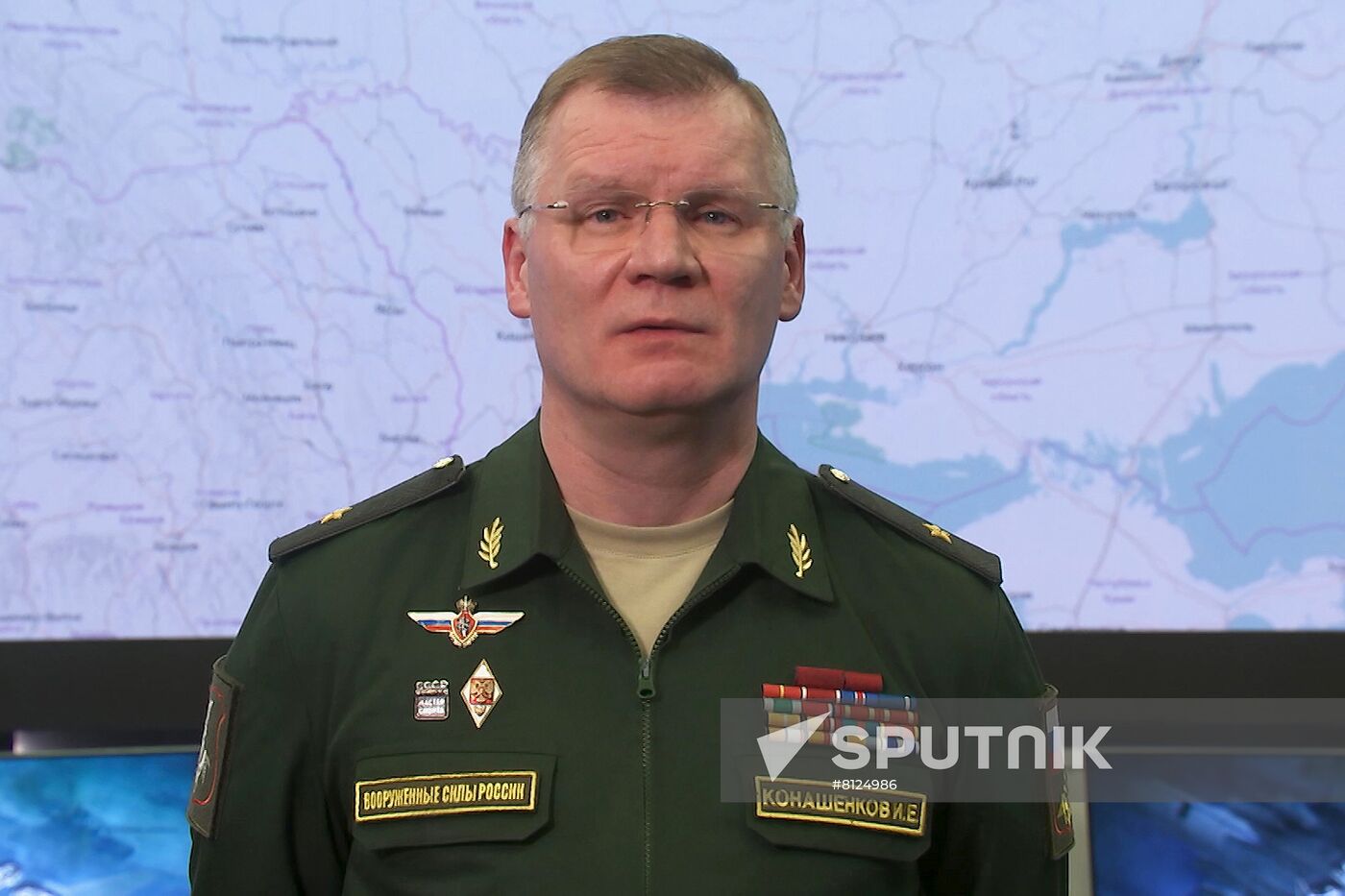 Russia Defence Ministry Briefing
