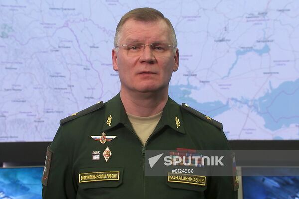 Russia Defence Ministry Briefing