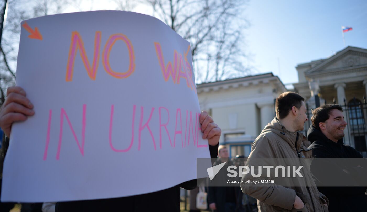 Poland Russia Ukraine Military Operation Protest