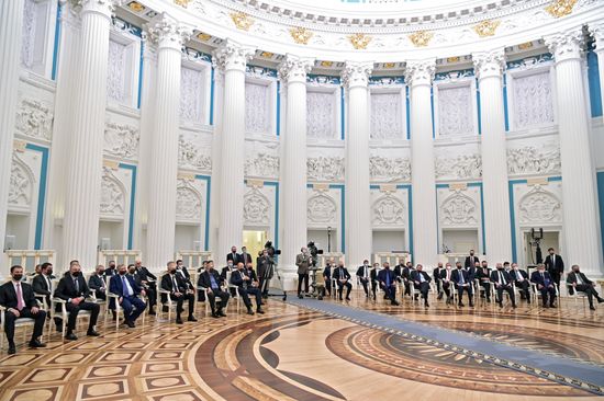 Russia Putin Businesspeople