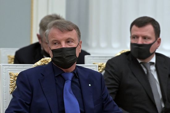 Russia Putin Businesspeople