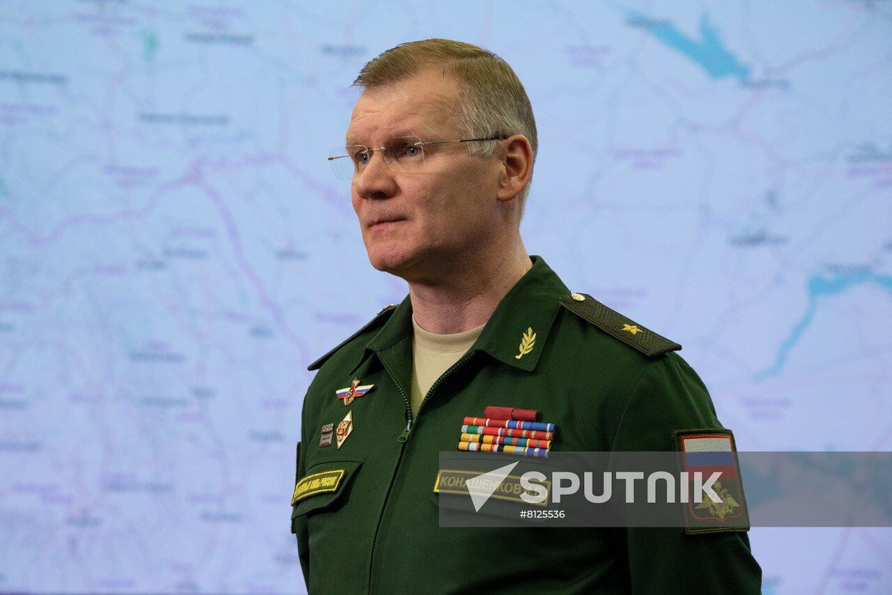 Russia Defence Ministry Briefing