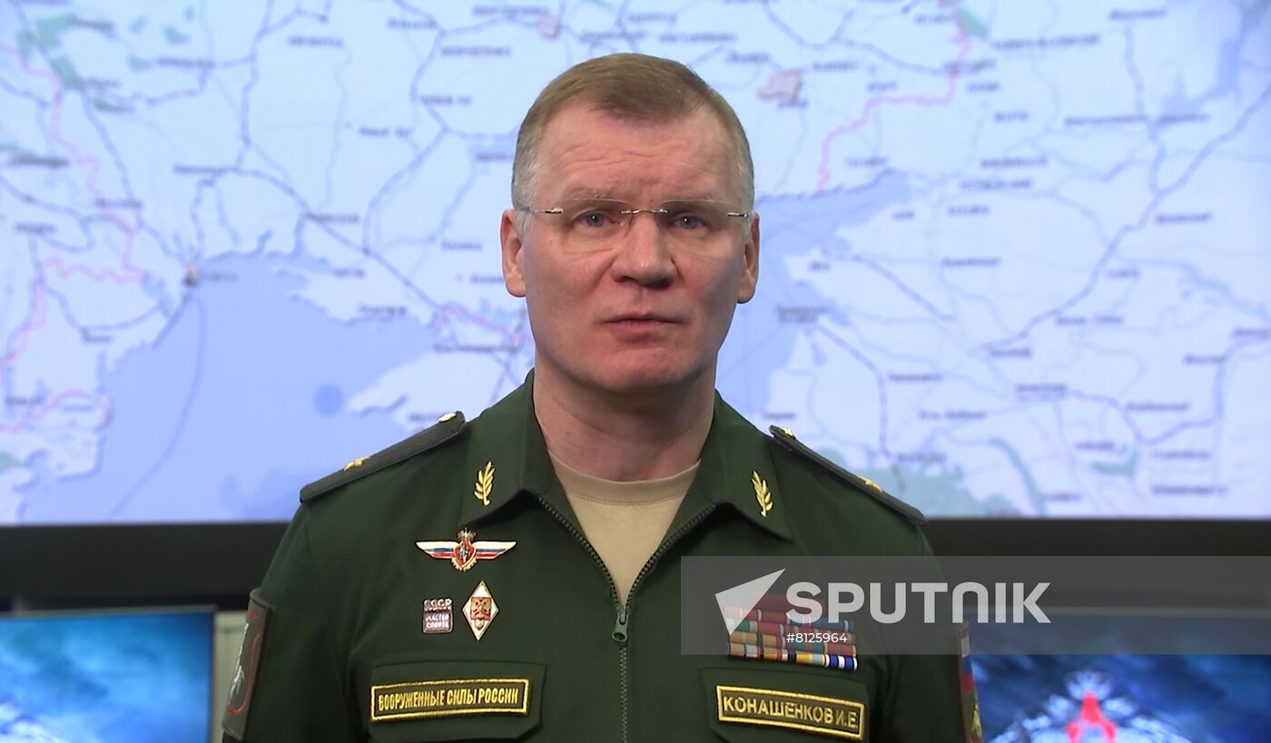 Russia Defence Ministry Briefing
