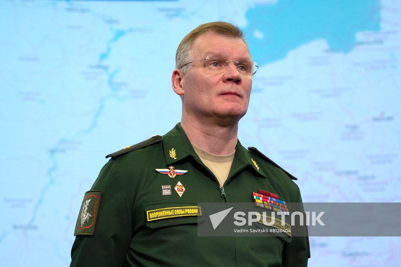 Russia Defence Ministry Briefing