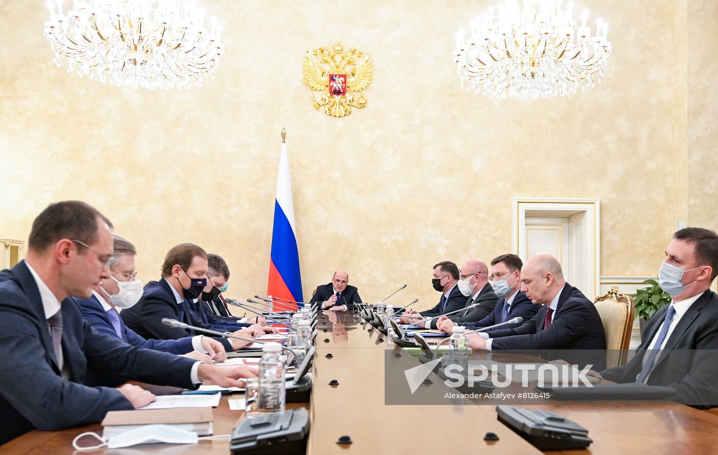 Russia Mishustin Economy