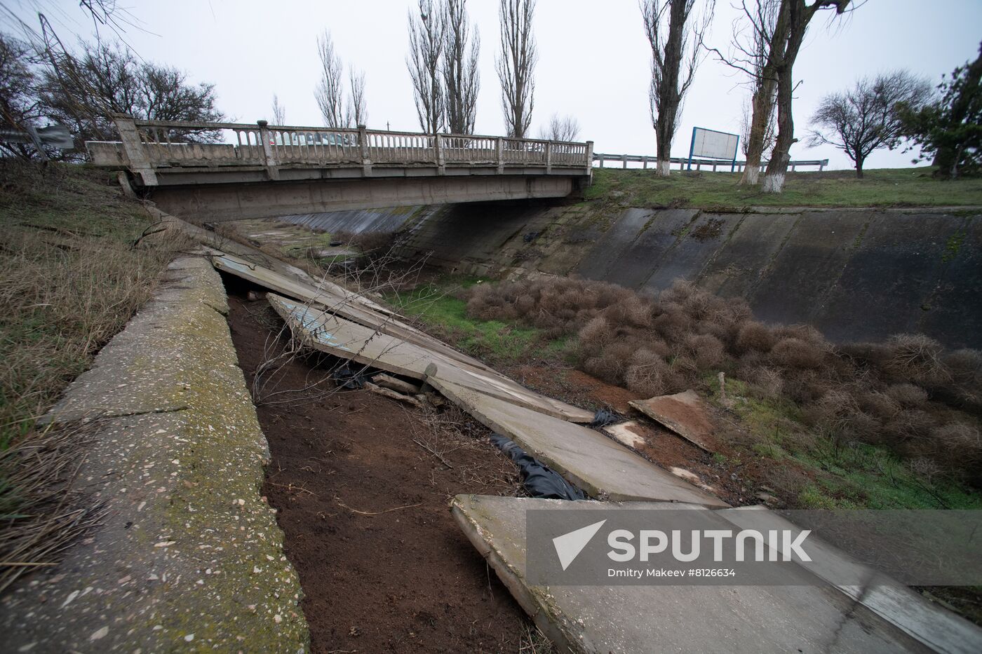 Russia Crimea Water Canal