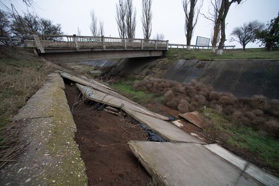Russia Crimea Water Canal