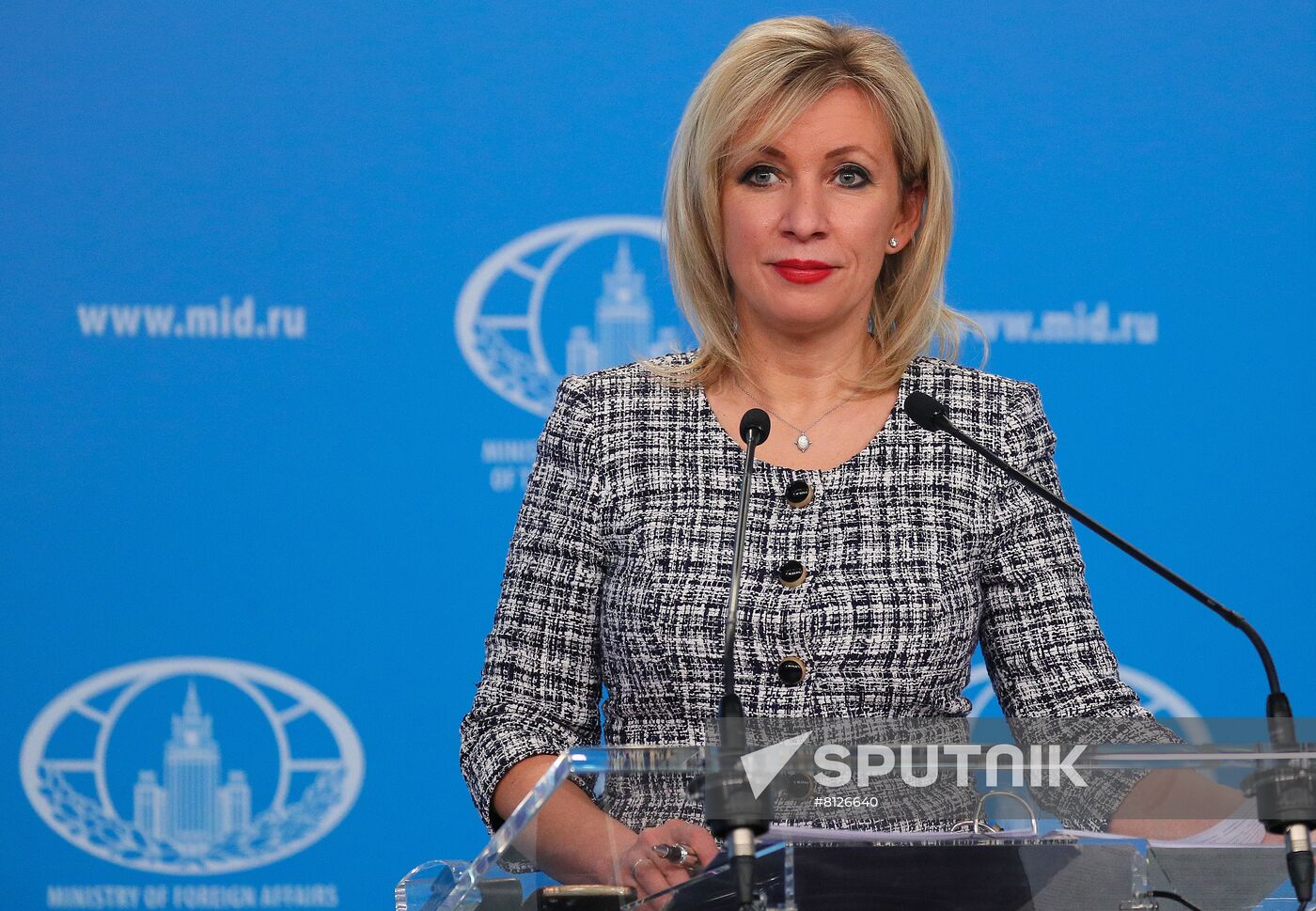 Russia Zakharova Briefing