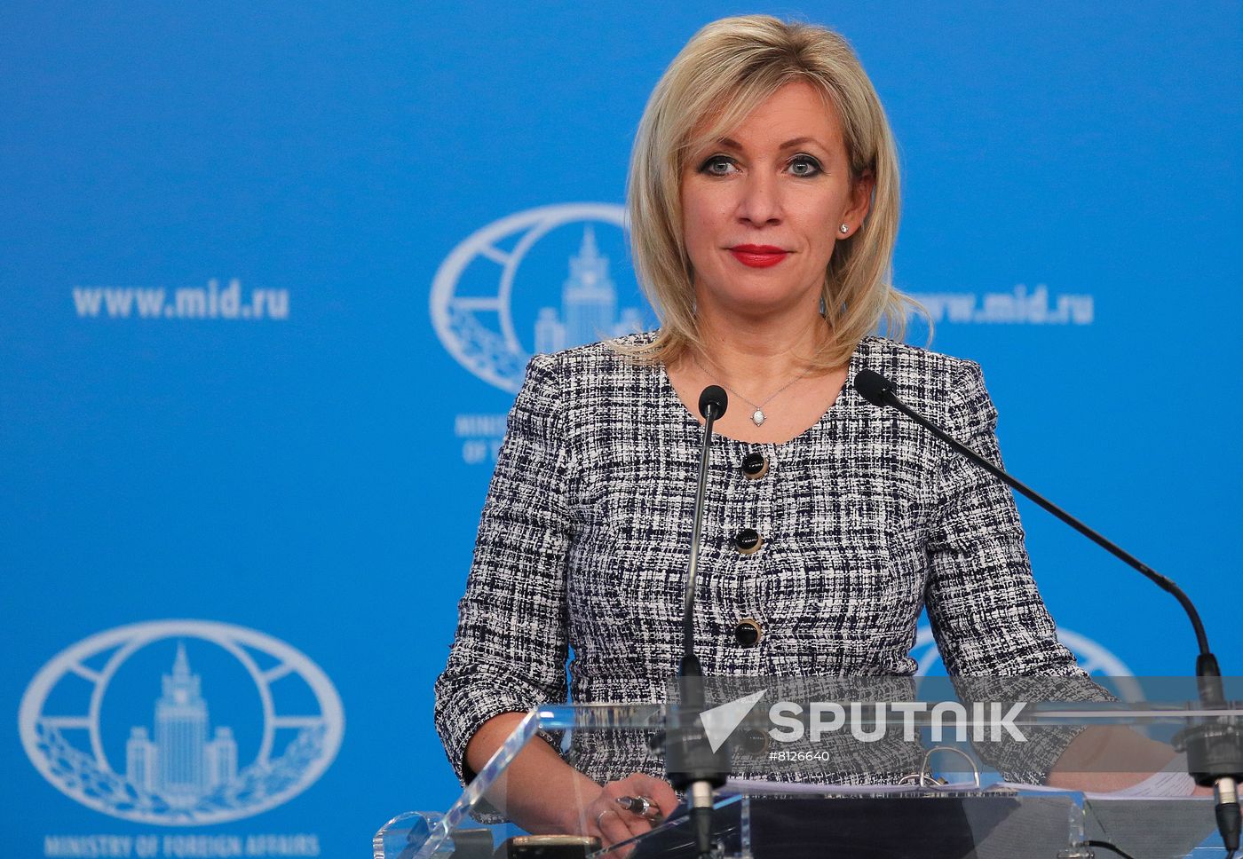 Russia Zakharova Briefing