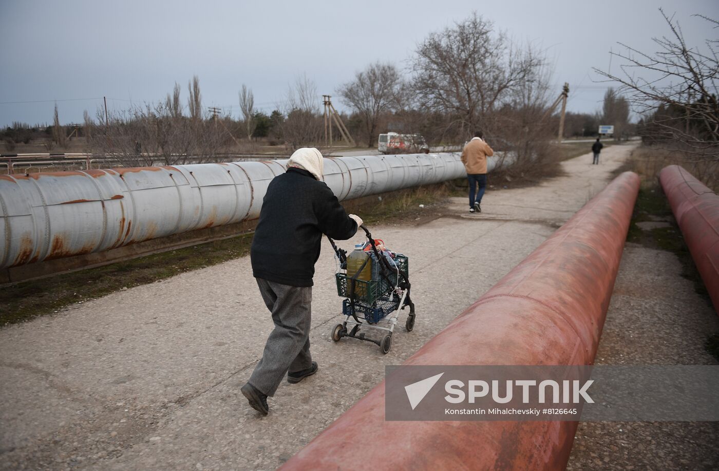 Russia Crimea Water Canal