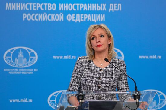 Russia Zakharova Briefing