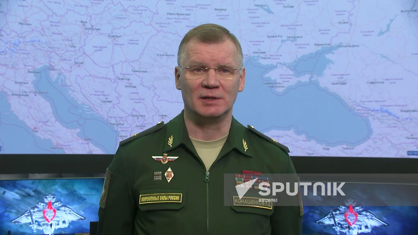Russia Defence Ministry Briefing