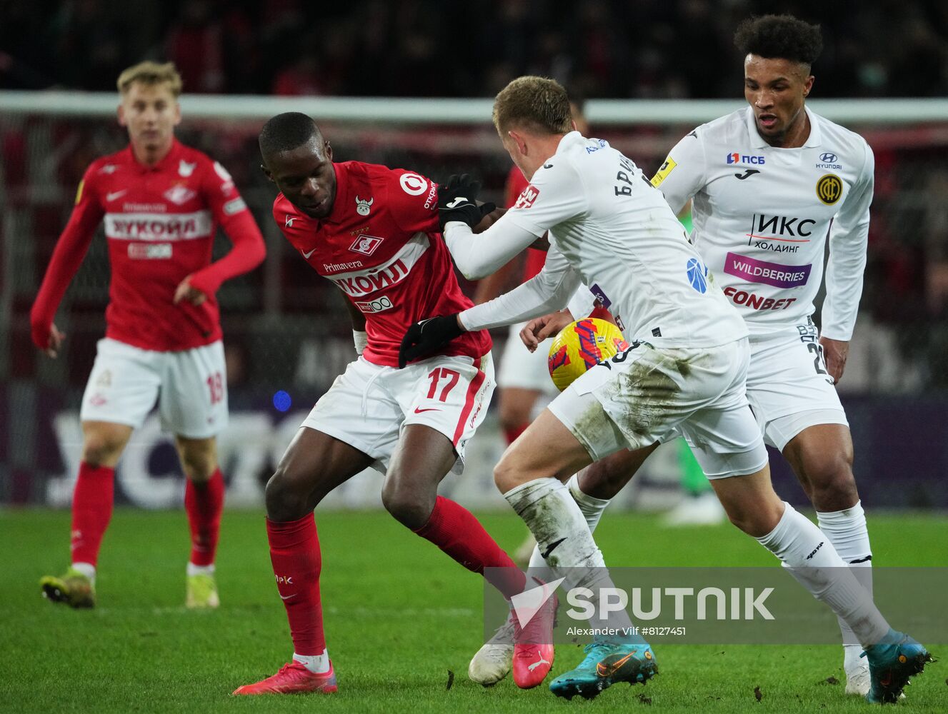 Russia Soccer Premier-League Spartak - CSKA