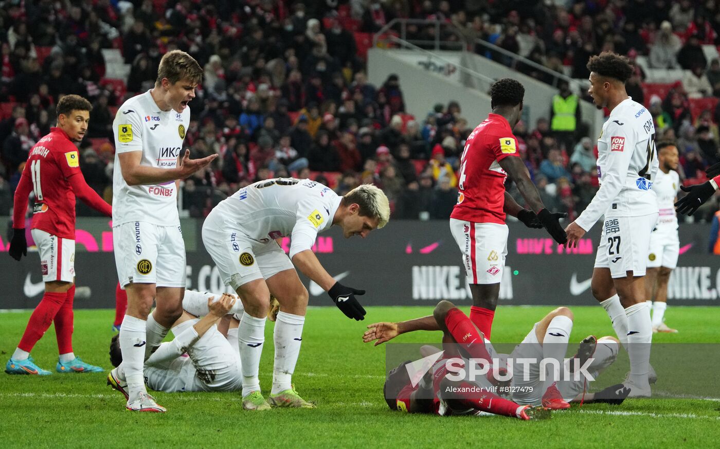 Russia Soccer Premier-League Spartak - CSKA