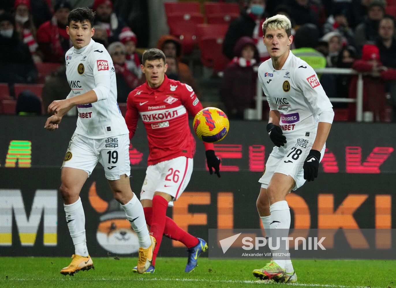 Russia Soccer Premier-League Spartak - CSKA