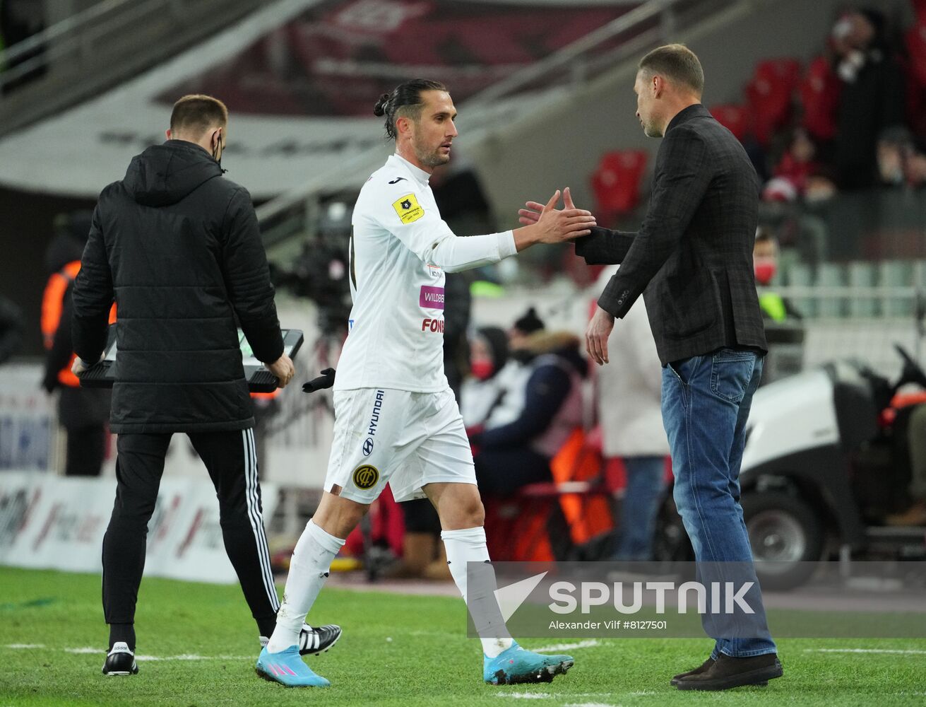 Russia Soccer Premier-League Spartak - CSKA