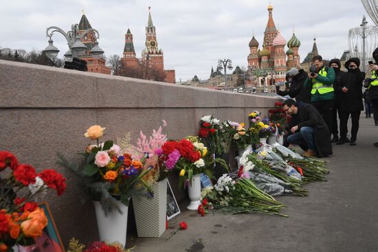 Russia Nemtsov Anniversary