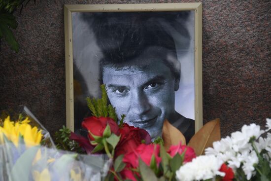 Russia Nemtsov Anniversary