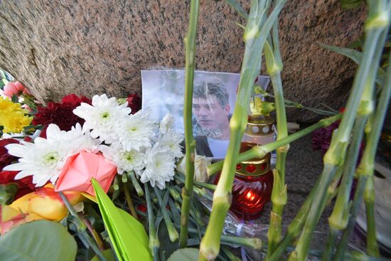 Russia Nemtsov Anniversary