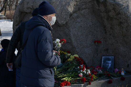 Russia Nemtsov Anniversary