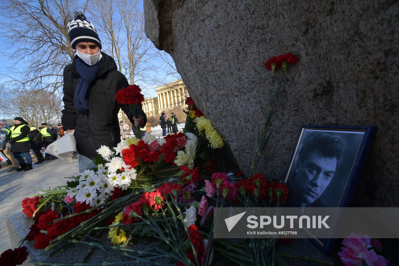 Russia Nemtsov Anniversary