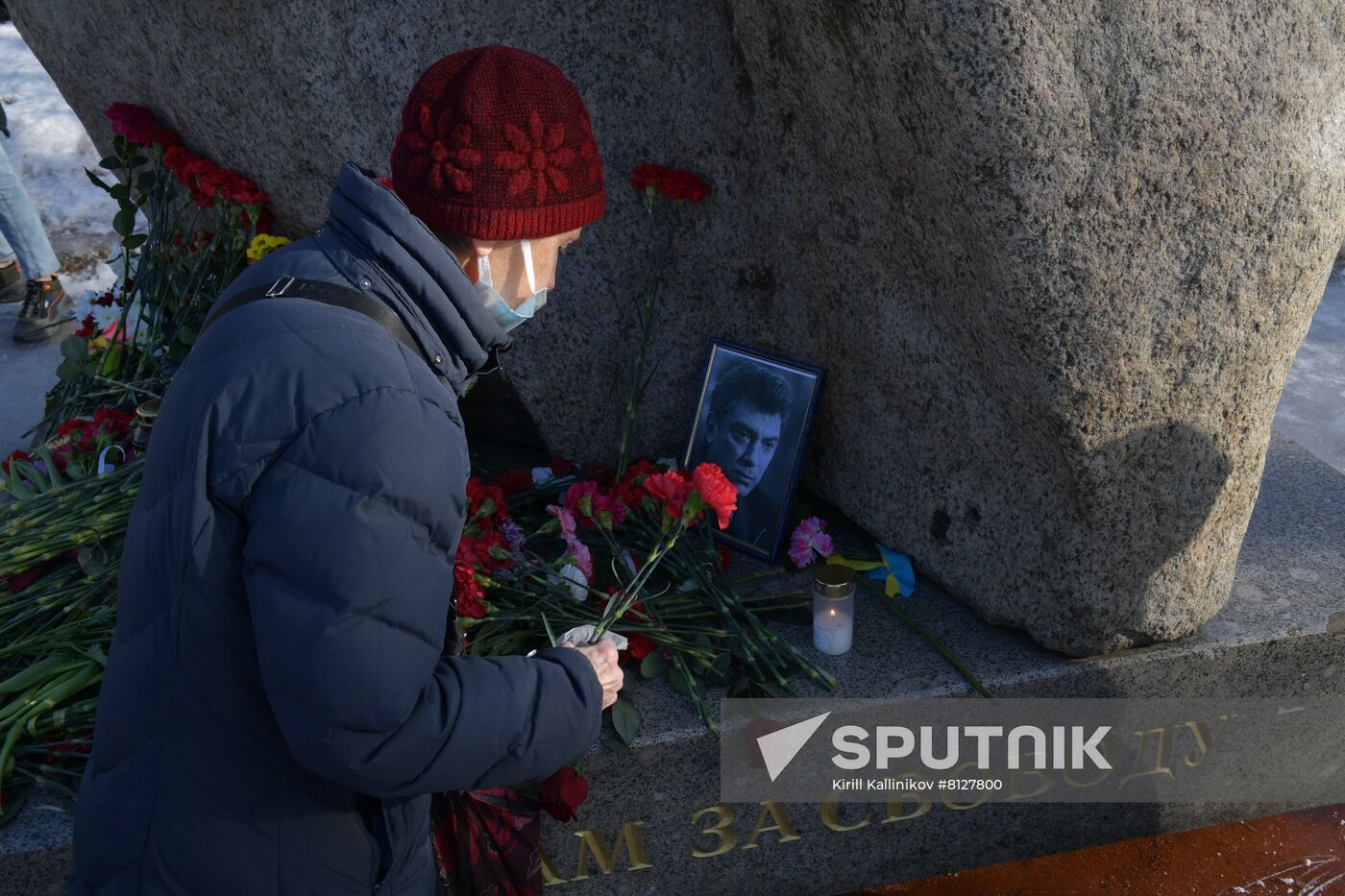 Russia Nemtsov Anniversary