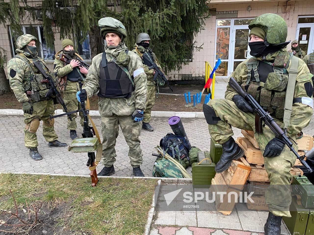 DPR LPR Russia Ukraine Military Operation