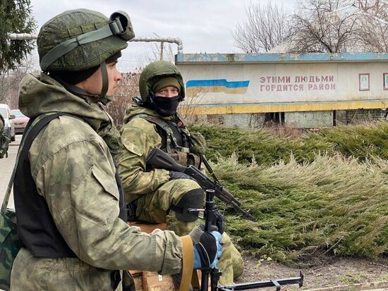 DPR LPR Russia Ukraine Military Operation 