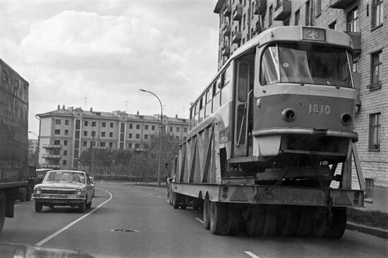 Tatra tram from Czechoslovakia