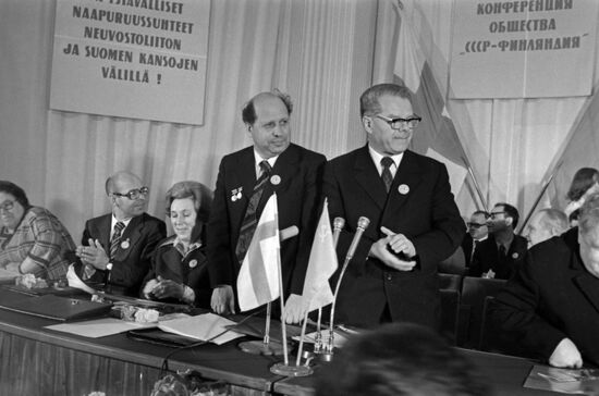 4th All-Union Conference of USSR - Finland Society